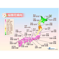 入学式に桜は咲く？ 今年の開花は3/21東京スタートか 画像