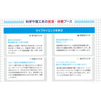 理工系大学や企業の特色を知る「かながわ発サイエンスフェア」7/16 画像