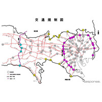 防災の日の9/1、都内100か所で交通規制を実施 画像