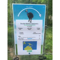 米動物園、園内に「ポケモンGO」風の動物説明看板を作成 画像