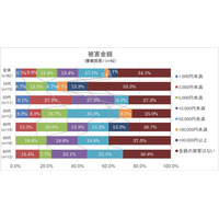 ネット詐欺の高額被害は10代が最多…13％が10万円以上 画像