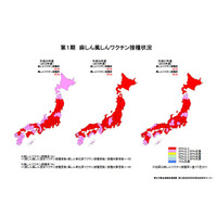 麻しん（はしか）風しんワクチン、都道府県で接種率に差 画像