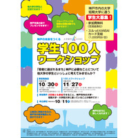 若者視点で神戸を語ろう、学生100人ワークショップ11/27 画像