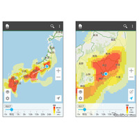 ナビタイム、飛散量を確認できる「花粉マップ」提供開始 画像