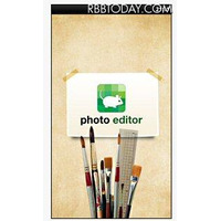 ソニーから230円のAndroid用写真編集アプリ「photo editor」 画像