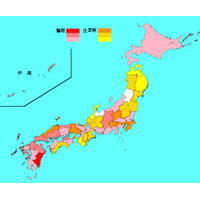 【インフルエンザ17-18】全47都道府県で患者増、最多は宮崎県 画像