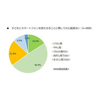 高校生のスマホ所持、親「心配」64.9％…「親より使いこなしている」88.8％ 画像