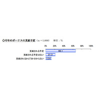 冬のボーナス、支給額に不満61.4％…楽天リサーチ調べ 画像