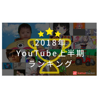 2018上半期のYouTubeランキング、目立つ「キッズ向けチャンネル」 画像