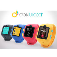 多機能搭載キッズスマートウォッチ「dokiWatch」6-12歳対象 画像