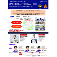 阪神＆オリックス＆京都フローラの選手が盛り上げる野球教室12/1 画像