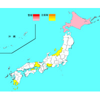 【インフルエンザ18-19】全国的に流行シーズン突入、最多は香川 画像