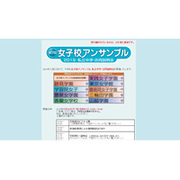 【中学受験2020】女子校アンサンブル私立中学・合同説明会4/29 画像