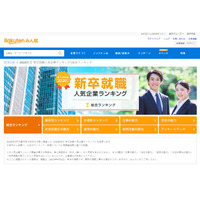 新卒就職人気企業ランキング、1位は食品メーカー 画像