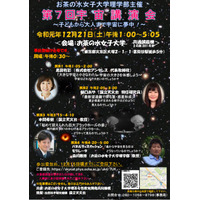 お茶大講演会「子どもから大人まで宇宙に夢中」12/21 画像