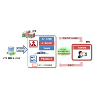 NTT西日本とDNP、教育ICTプラットフォーム構築 画像