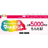 マイナンバーカードでお得なポイント付与事業…付与率25％マイナポイントとは 画像