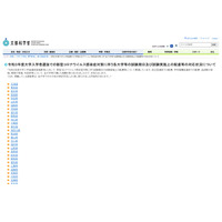 【大学受験2021】新型コロナ対策による各大学の対応、文科省Webサイトに掲載 画像