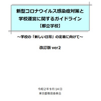 都立学校、文化祭・体育祭・宿泊行事を2021年1月に再開 画像