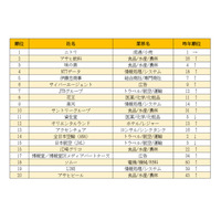 インターンシップ人気ランキング、1位は2年連続 画像