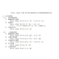 【高校受験2022】栃木県公立高入試日程、学力検査3/7 画像