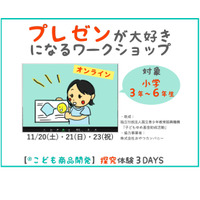 小学生プレゼン体験11月…新しいお菓子を企業へ提案 画像