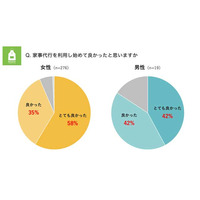 家事代行、ファミリー層の9割が満足…女性のキャリア形成にも有効 画像