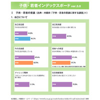 内閣府「子供・若者インデックスボード」最新版を公開 画像