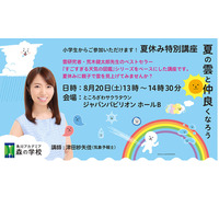 【夏休み2022】特別講座「夏の雲と仲良くなろう」8/20 画像