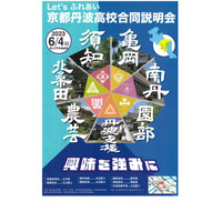 【高校受験】京都丹波高校合同説明会6/4、府立高7校 画像