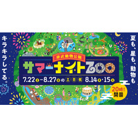 【夏休み2023】東武動物公園「サマーナイトZOO」 画像