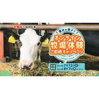 【夏休み2023】生産者と消費者つなぐ「オンライン牧場体験」60組招待 画像