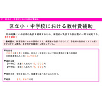 中野区、区立小中学校の教材費を一部補助…物価高騰に対応 画像