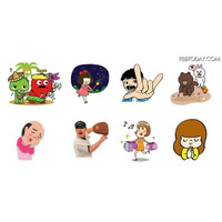 LINE、楳図かずお恐怖スタンプなど夏休み限定スタンプ 画像