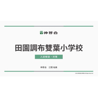 【小学校受験】学習院・田雙・東洋英和「名門私立小入試対策」伸芽会が動画配信 画像