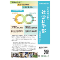 【大学受験2026】京都府立大「社会科学部」を新設…公共政策学部から名称変更 画像