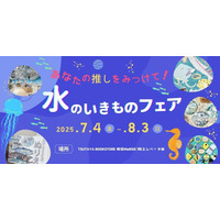 【夏休み2025】関西大×TSUTAYA「みずのいきものフェアvol.2」7/4より 画像