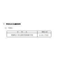 【中学受験2026】青森県立中、選抜要項を公表…検査11/29-30 画像