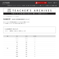 【大学受験2025】名大 合格者数「高校別ランキング」僅差のトップ4…3位は明和 画像