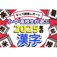 小中高生が選ぶ2025年の漢字、1位「米」初のランクイン 画像