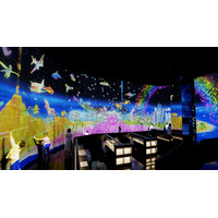 描いた絵をスマホで操縦、チームラボ「スケッチ環世界」成田で3/20から 画像