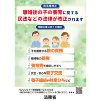 離婚後も父母で親権「共同親権」4月スタート 画像