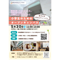 東洋大、小学生向けオープンキャンパス…SDGs模擬授業や学食体験 画像