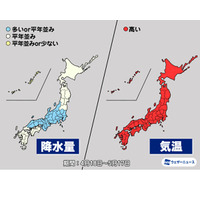 【GW2026】晴れ少なく気温は高め…早めの熱中症対策を 画像