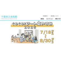 【夏休み2026】千葉県美「ぐるぐる？アート夏やすみ」7/18-8/30 画像