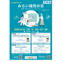 【夏休み2026】中高生向けメタバース「みらい探究の日」8/23…河合塾 画像