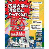 【大学受験】広島大学×河合塾「広大フェスタ」9/13 画像