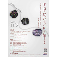 素粒子・生命・宇宙をつなぐ「ひも理論」公開講座11/3 画像