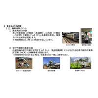 宇都宮トレインフェスタ11/3、乗務員放送や保守作業車の乗車体験 画像