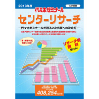 【センター試験2013】代ゼミ「センターリサーチ」12/10受付開始 画像